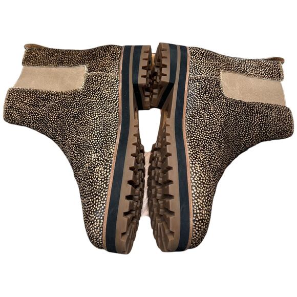 MADEWELL The Ivy Chelsea Women's Size 9.5 Boot Mini Dot Calf Hair Lug Sole MA427 - Picture 10 of 16